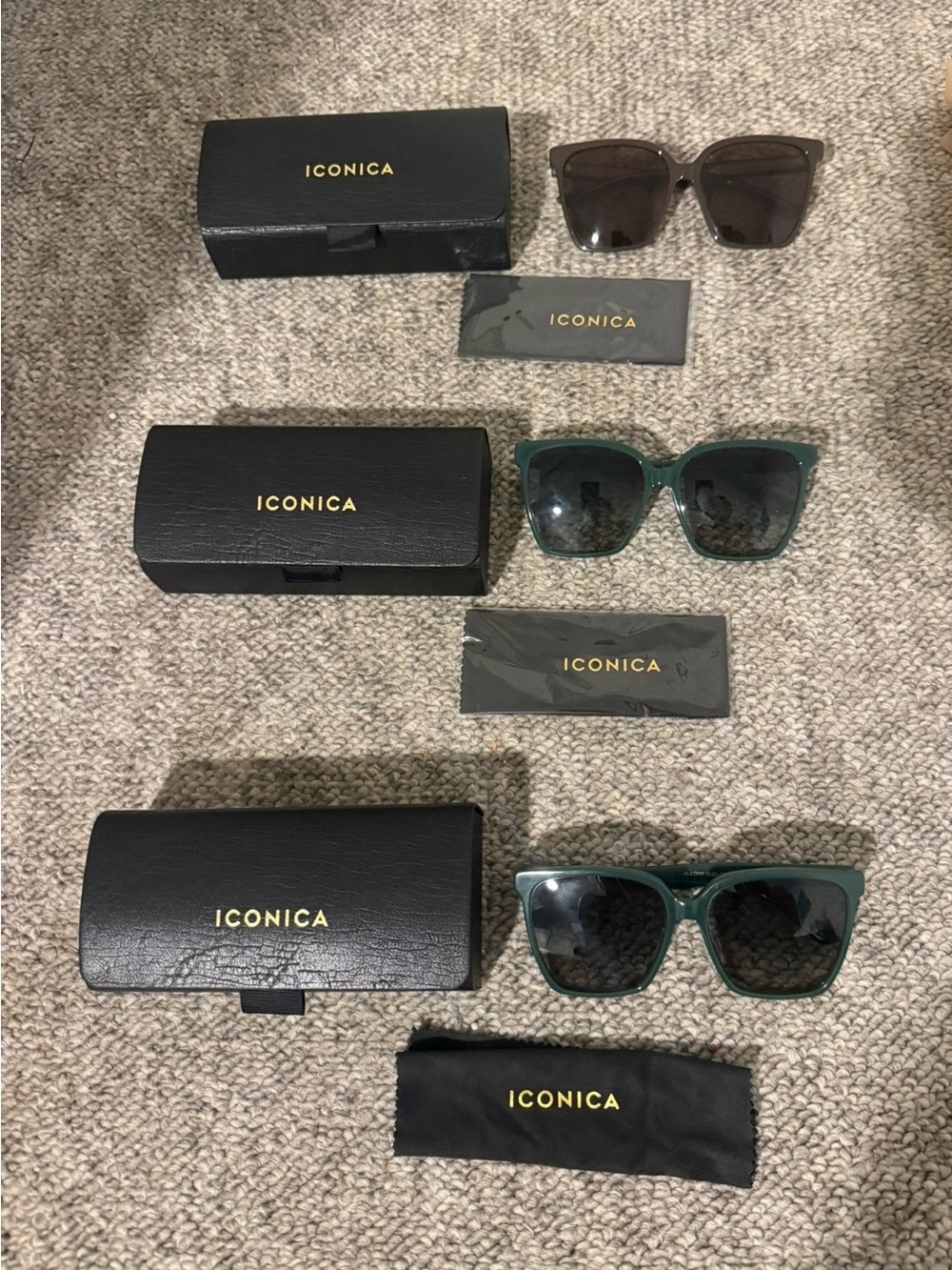 Diff Eyewear Women’s Sunglasses - Teal & Brown Frames